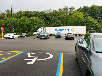 Walmart parking lot